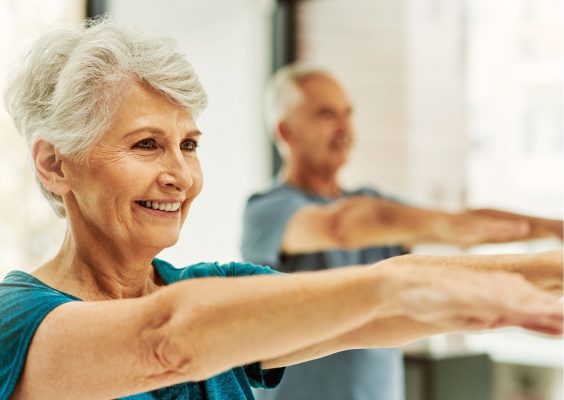 Rutina de ejercicios para adultos mayores