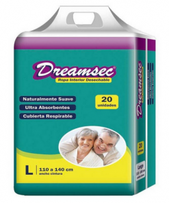 La Ropa Interior Dreamsec L nos dan mayor seguridad y confort durante todo el día.