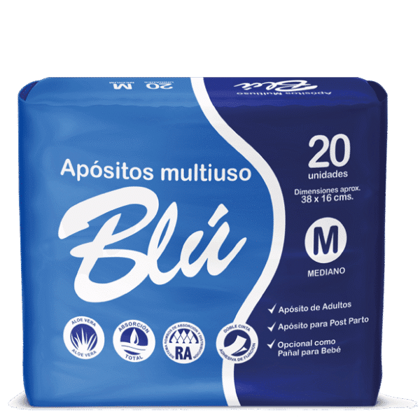 Apósito BLU mediano 20 unidades