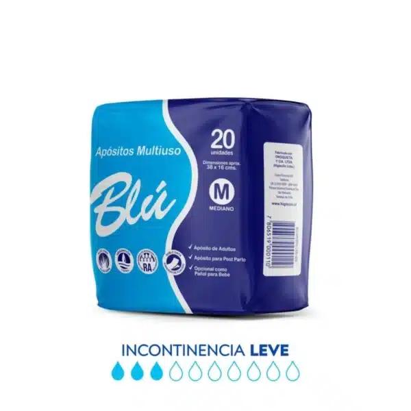 Apósito BLU mediano 20 unidades