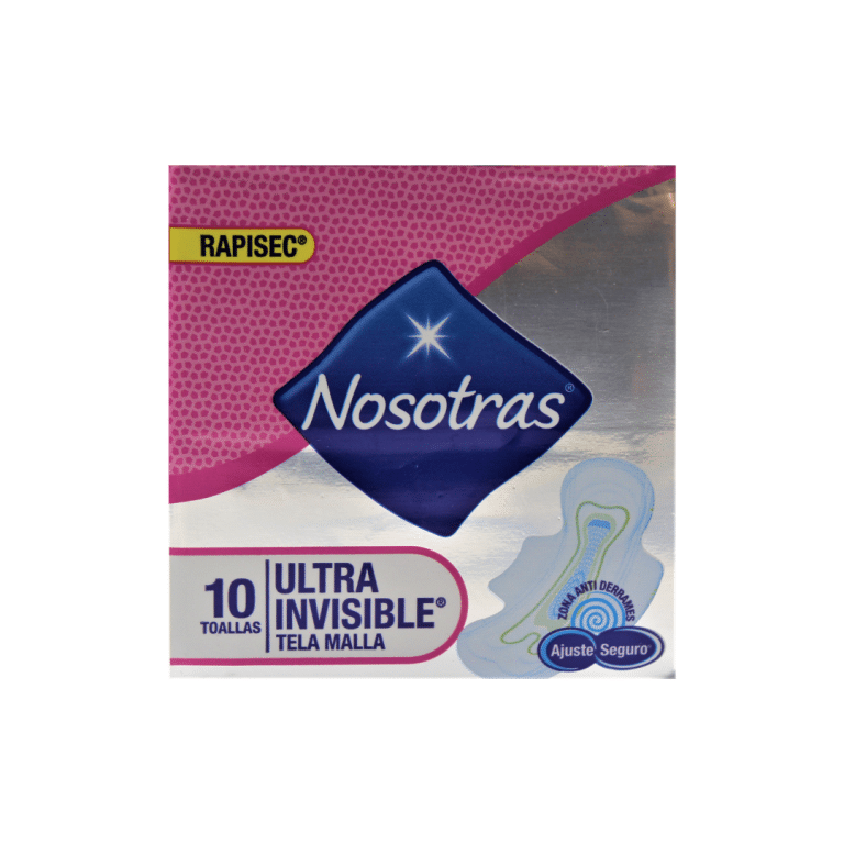 Toallas higiénicas Nosotras Ultra Invisible 10 unidades