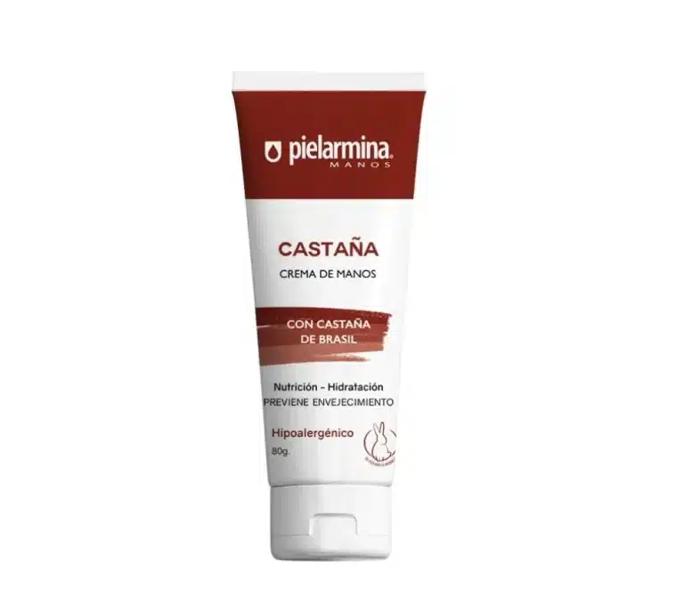 Crema de Manos Hipoalergénica de Castaña Pielarmina 80g.