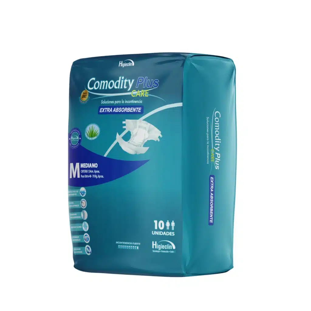 Pañales para adultos Comodity Plus Mediano x 10 unidades