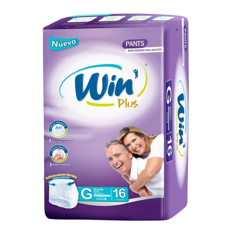 WIN PLUS PANTS G X 16 UNIDADES