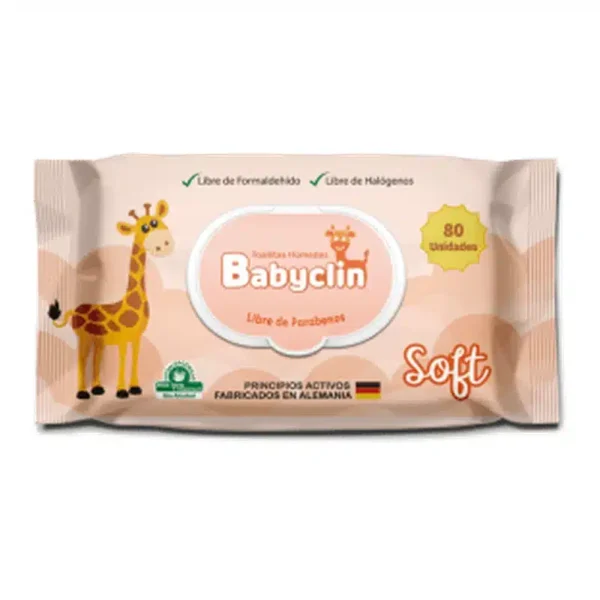 Toallas Húmedas Babyclin 80 unidades