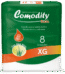 Pañales adultos Comodity Basic Extra Grande x 8 unidades