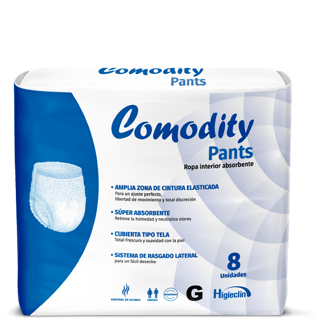 Los Comodity Pants G están especialmente diseñados para el adulto mayor