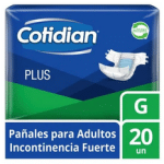 Pañales Adultos Cotidian Plus G x 20 unidades