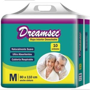 Calzones desechables Dreamsec M x 10 unidades