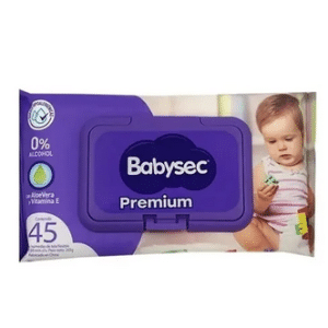 Toallitas BABYSEC Premium 45 unidades
