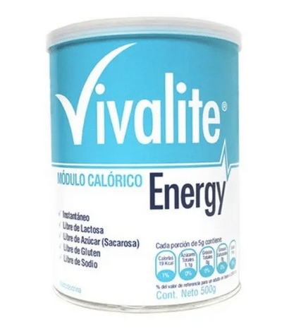 Suplemento alimentario Vivalite Energy x 500g.