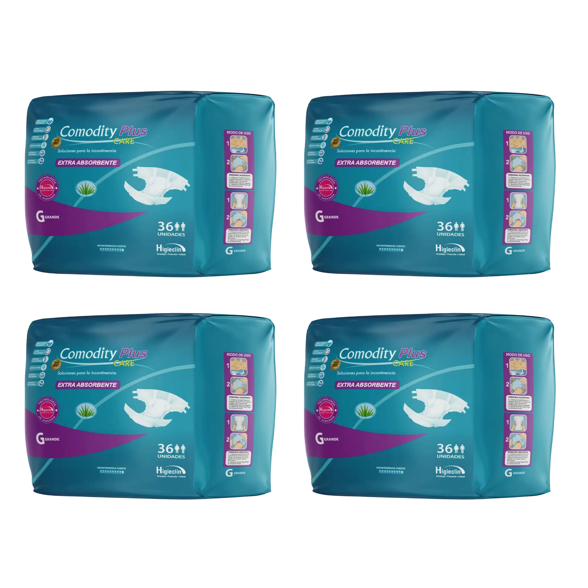 Bolsón Pañal Adulto Comodity Plus G x 144 unidades. Bolsón Pañal Adulto Comodity Plus G x 144 unidades.