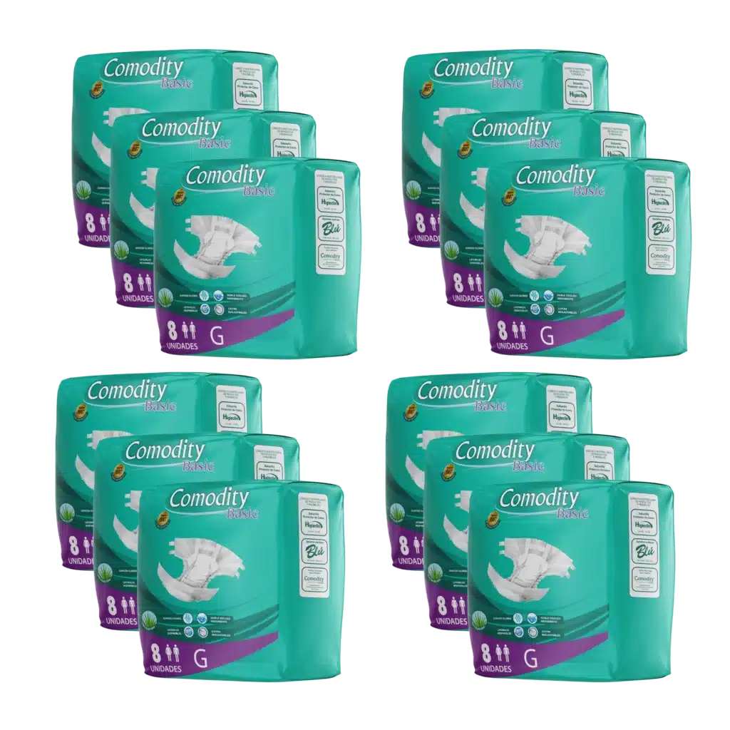 Promoción Pañales para adultos Comodity Basic G x 96 unidades