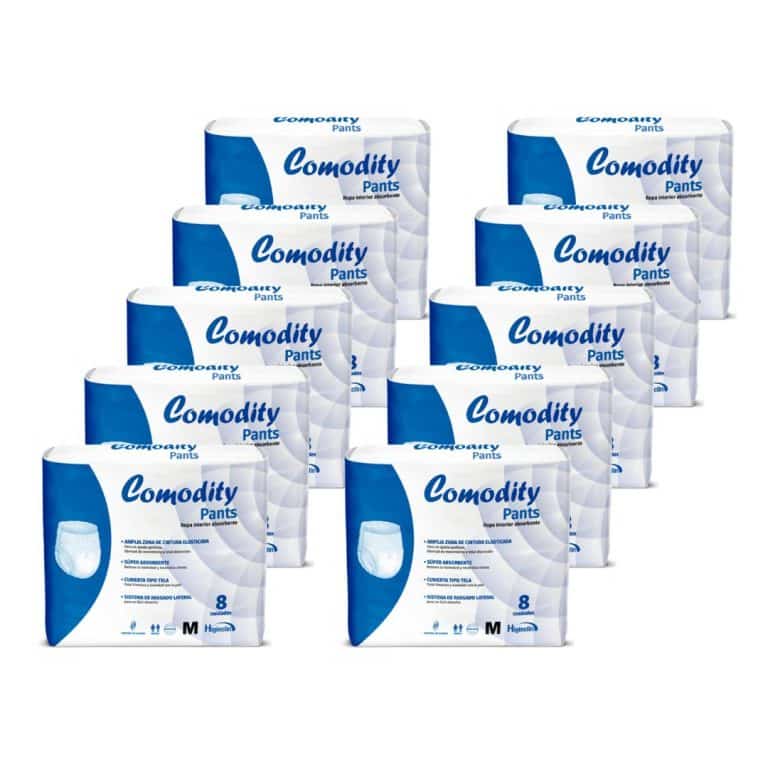 Ropa Interior Comodity M 80 unidades