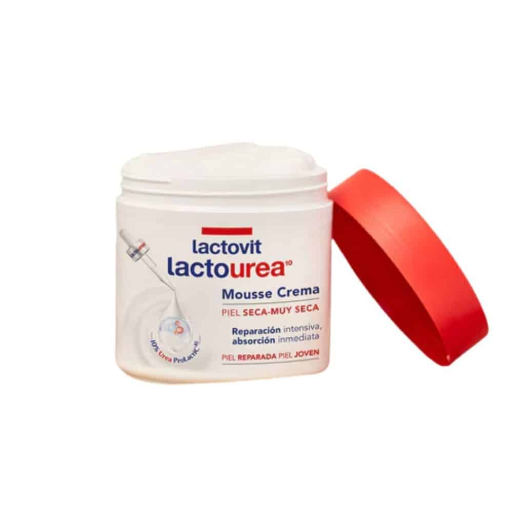 Mousse Crema LACTOUREA piel seca - muy seca 400 ml.