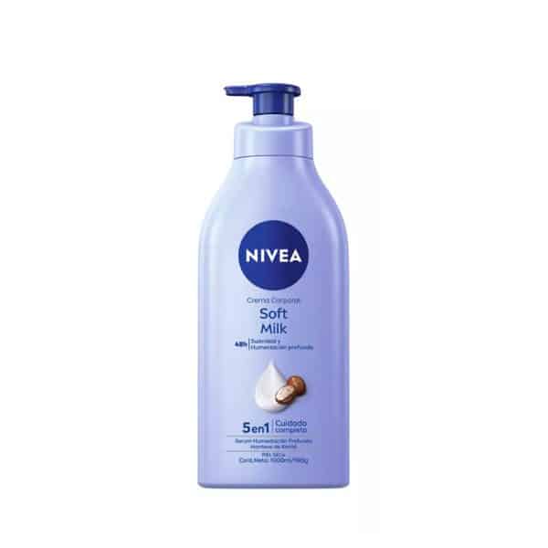 Crema Corporal NIVEA Soft Milk 1000 ml