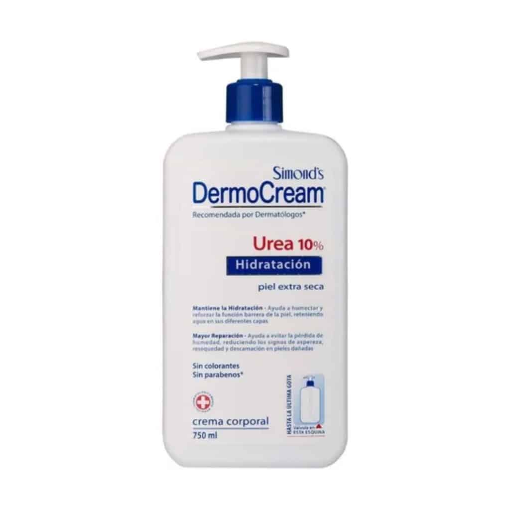 Crema de Cuerpo DERMOCREAM, UREA 10% 750 ml
