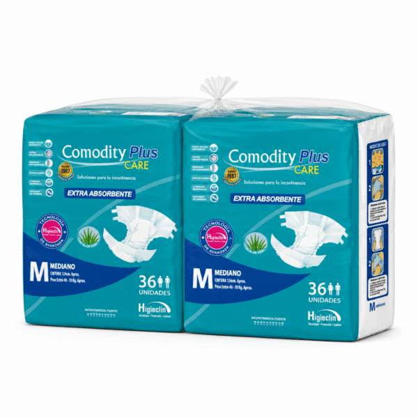Pañal Comodity Plus M x 36 unidades