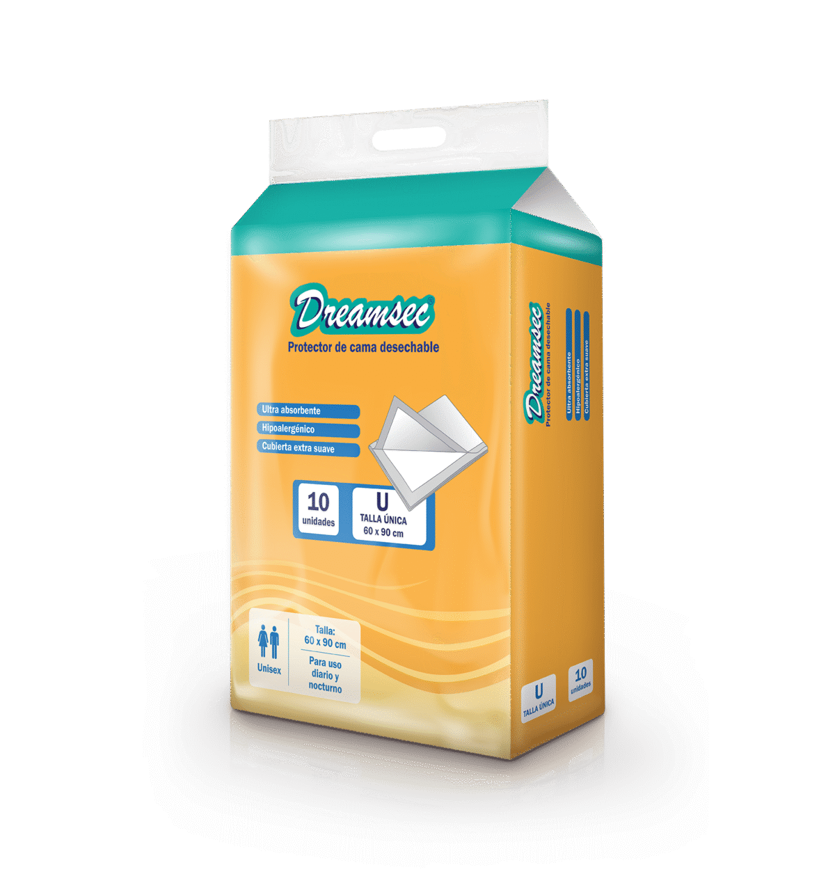Sabanillas Clínicas 90x60 cm – Pack 10 Unidades de Máxima Absorción