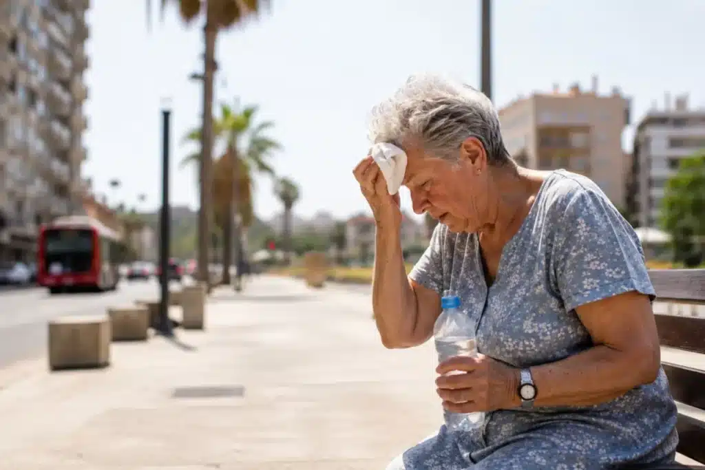 síntomas de deshidratación en adulto mayor